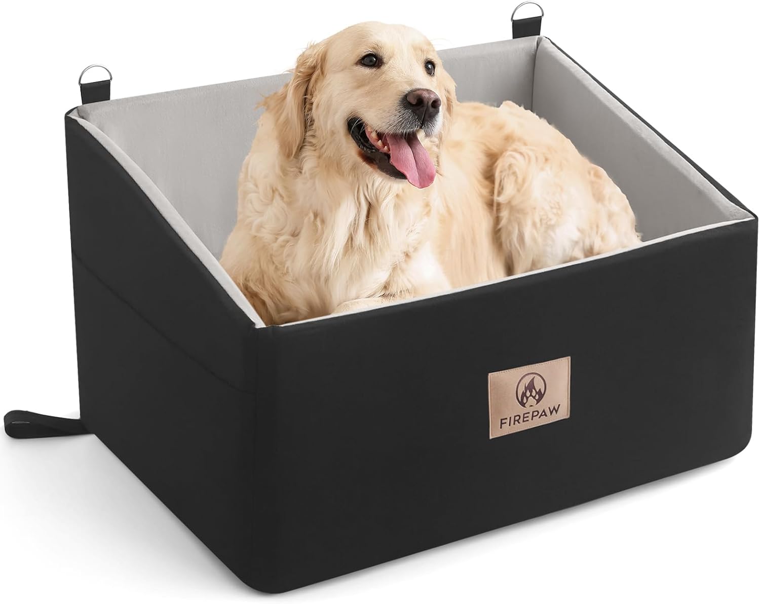 ASIENTO DE COCHE PARA PERROS DE MENOS DE 25 Kg O PARA DOS PERROS PEQUEÑOS de 25kg, DESMONTABLE Y LAVABLE CON BOLSILLOS DE ALMACENAJE