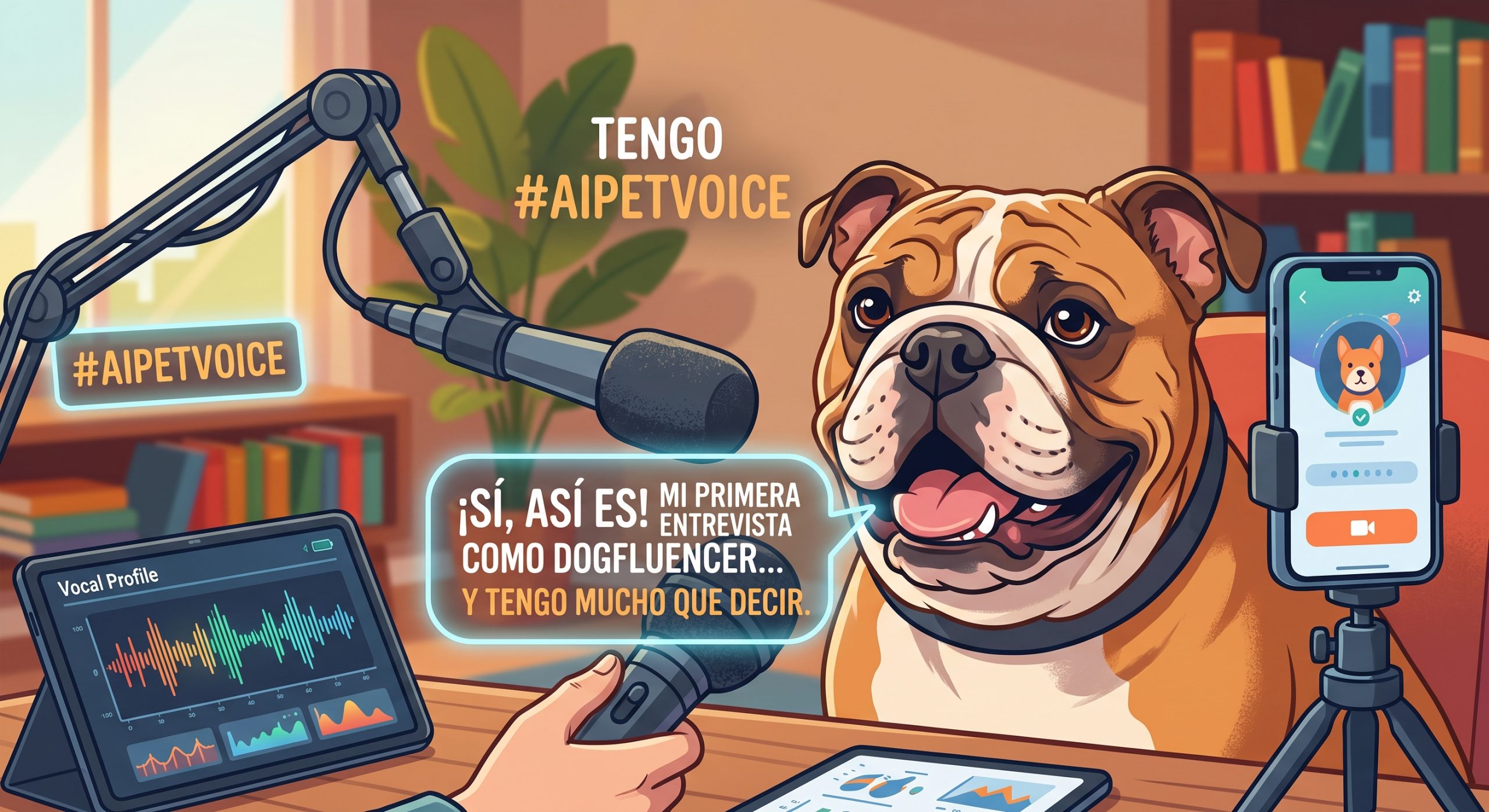 La IA Revoluciona a los "Dogfluencers": Cómo Hacer que tu Perro "Hable" en Redes Sociales 2 Gemini Generated Image b3x60b3x60b3x60b scaled