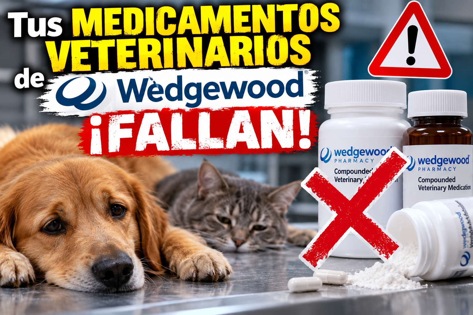 Tus MEDICAMENTOS VETERINARIOS de Wedgewood fallan 2 ¿Fallan tus medicamentos veterinarios